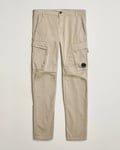 C.P. Company Satin Stretch Cargo Pants Beige