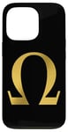 iPhone 13 Pro Alpha Omega Letter Greek Alphabet Case