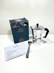 Moka Pot 6 Cup Espresso Maker ‎Aluminium Stove Top Coffee Maker Percolator