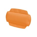 coussin de baignoire PVC ALASKA 32x23cm Orange Spirella