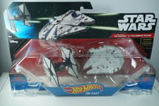 Hot Wheels Star Wars Millennium Falcon & TIE Fighter Order Diecast Model MOC