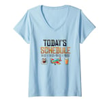 Womens Schedule RC Pilot Aviation RC Airplane V-Neck T-Shirt