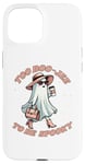 Coque pour iPhone 15 Mignon Halloween Boo Jee Fantôme Fille Femme Boujee Spooky