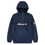 Ellesse Veste Homme -Monterini Coupe-Vent, Capuche, Zip, Logo, Uni Bleu S (Small)