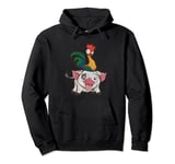 Moana Hei Hei And Pua Pullover Hoodie