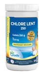 OCEDIS CHLORE LENT 250 Galet 250g - 1,25kg | Chlore Lent Stabilisé Non Comburant