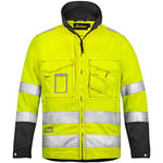 Snickers 16336674003 Size X-Small Class 3 High-Vis Jacket - Yellow/Anthracite