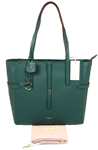 Radley Shoulder Bag Work Bag Large ABINGDON ROAD Dark Green Leather RRP 239