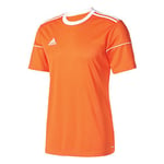 Adidas Men's SQUAD 17 JSY SS T-Shirt, Orange/White, M