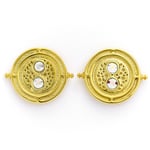 Harry Potter Time Turner Stud Earrings with Crystal Elements