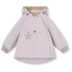 MINI A TURE MATWAI fleece lined spring jacket – purple raindrops - 74