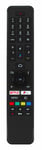 Genuine Toshiba CT-8555 Voice Remote Control for Smart TV with Google Assistant