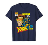 Marvel X-Men Cyclops Mutant Distressed Comic Art T-Shirt T-Shirt