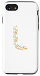 Coque pour iPhone SE (2020) / 7 / 8 Fleur Multi Motif - L - Design - Alphabet - Marqueur