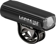 Etuvalo Lezyne Power Pro 115 LED Ladattava akku USB:n kautta musta