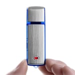 Digital Voice Recorder Mini Voice Recorder with 8GB USB Flash Drive/96 Hours Recording Capacity Small Audio Dictaphone for Meetings and Transfer Files 128Kbps (blue)