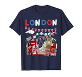 London Souvenirs Idea For Kids & British Memorabilia London T-Shirt