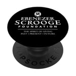 Christmas Carol Ebenezer Scrooge Foundation Dickens Spirits PopSockets Adhesive PopGrip