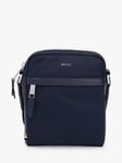 BOSS Highway Zip Crossbody Bag, Dark Blue