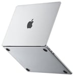 GPXIIZ Coque Compatible avec MacBook Air 13.6 Pouces M3 M2 2024-2022 Release A3113 A2681, Étui de Protection Housse Rigide en Plastique 13,6", Mat Transparente