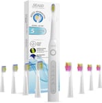 Seago Rechargeable Ultrasonic Toothbrush, Electric Toothbrushes Adults with 8 30