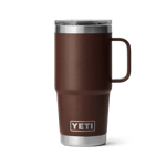 Yeti Rambler 20oz 591ml Travel Mug with Stronghold Lid - Wetlands Brown