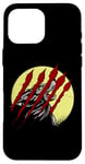 iPhone 16 Pro Max Werewolf Full Moon Horror Movie Scratches Howling Wolf Case