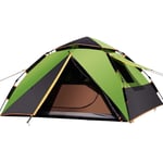 Tents for Camping Waterproof Tent Outdoor 3-4 People Automatic Rainstorm Wild Double Thickening Rainproof 2 People Camping Camping