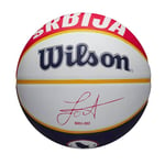 Wilson Ballon de Basket, NBA Player Icon, Nikola Jokic, Denver Nuggets, pour l'Extérieur et Intérieur