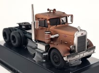 iXO 1/64 - Peterbilt 281 1955 Duel Movie Rusty Brown Diecast Scale Model Truck