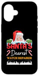 iPhone 16 Watch Repairer Christmas Job Profession Santa Claus Case