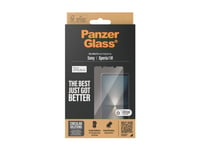 Panzerglass - Skärmskydd För Mobiltelefon - Ultrabred Passning - Glas - För Sony Xperia 1 Vi