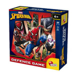 Lisciani - Jeu de Défense Spider-Man - Jeu de Société - Ennemis à Attraper - Tableaux de Bord Personnalisés - A Jouer en Famille ou entre Amis - 2 à 4 Joueurs - Pour Enfants à Partir de 6 ans