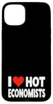 Coque pour iPhone 15 Plus I Love Hot Economists Heart – Husband Micro Marco Economics