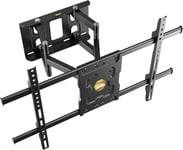 Support Murale TV Orientable S7264 Inclinable Universel 40-65"" (102-165cm) Fix ation Mural Télévision LED/LCD/Incurvée VESA 300 x 200-600 x 400