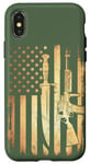 Coque pour iPhone X/XS Mangeur de crayons militaire Vintage Heroes Jarhead Proud Veterans