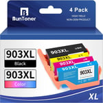 BunToner 903XL Cartouches d'encre compatibles pour HP 903XL pour HP OfficeJet 6950 HP OfficeJet Pro 6960 6970