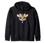 Littlest Pet Shop Quincy Goatee Hero Big Face Portrait Zip Hoodie