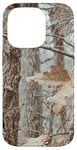 Coque pour iPhone 14 Pro Lumière feuille de camouflage