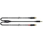 CORDIAL CABLES Câble Y bretelle minijack/2 Rca longs 6 m CÂBLES BRETELLE Essentials Mini-Jack / RCA