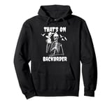 That's On Backorder Men's Halloween Pharmacy Tech Costume Pullover Hoodie