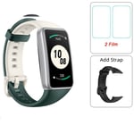 Honor-Bracelet Connect¿¿ Band 7",Avec ¿¿Cran Amoled 1.47,¿¿Tanche,Capteur D'activit¿¿ Physique Avec Suivi De La Fr¿¿Quence Cardiaque Et Du Taux D'oxyg¿¿Ne Dans Le Sang,"Batterie Avec 2 - Type Green Add Black