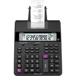 Casio HR-200 RCE Calculatrice imprimante noir Ecran: 12 à pile(s), sur secteur