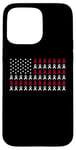 Coque pour iPhone 15 Pro Max Family HIV Awareness Red Ribbon American Flag AIDS Survivor