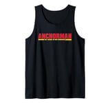 Anchorman The Legend Of Ron Burgundy Colour Logo Tank Top