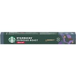 Starbucks Dark Espresso Roast Decaf Coffee Capsules Intensity 11 Arabica Pack of 10 of 57 g