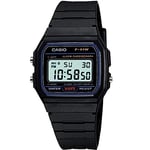 Casio Montre pour Homme - Bracelet en résine numérique - F-91W-1HDG, Décontracté