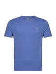 Custom Slim Fit Jersey Crewneck T-Shirt Designers T-shirts Short-sleeved Blue Polo Ralph Lauren