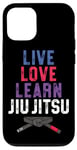 iPhone 12/12 Pro Jiu Jitsu Belt Colors Live Learn Love Jiu Jitsu Case