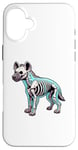 iPhone 16 Plus X-ray Hyena Body Anatomy Radiography Skeleton Case